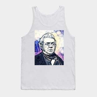 William Makepeace Thackeray Portrait | William Makepeace Thackeray 14 Tank Top